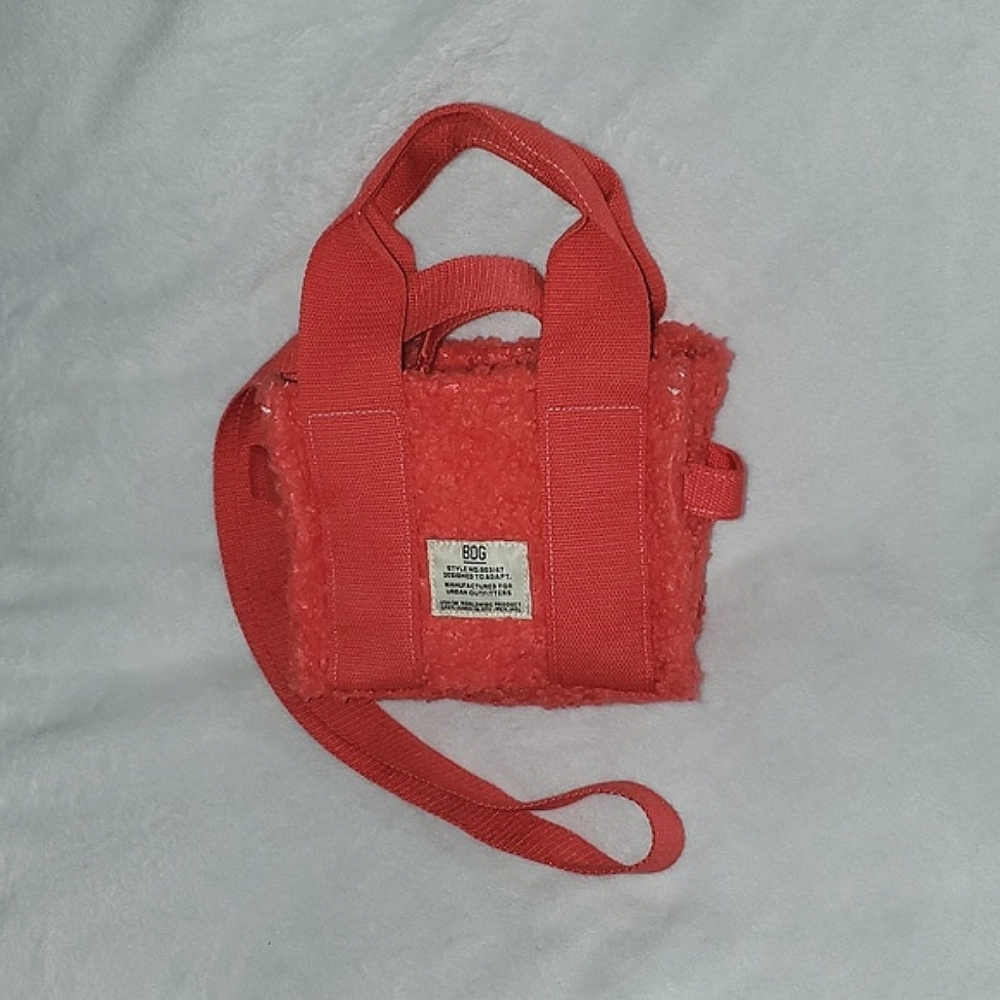 BDG Urban Outfitters Serena Sherpa Mini Tote Bag